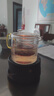 唐豐（TANGFENG）溫茶爐蠟燭花茶加熱保溫底座黑陶煮茶燭臺暖茶爐烤茶提香器帶燭托 觀(guān)山燭臺+手執紅把壺+蠟燭50粒 曬單實(shí)拍圖