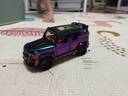 卡威奔馳巴博斯合金小汽車(chē)模型仿真越野車(chē)兒童玩具車(chē)男孩汽車(chē)擺件 巴博斯電鍍版 紫 曬單實(shí)拍圖