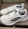 阿迪達(dá)斯（adidas）官方艦店男鞋 夏季新款潮流時(shí)尚運(yùn)動(dòng)鞋減震透氣休閑鞋跑步鞋 白色-透氣舒適-主推款 41 曬單實(shí)拍圖