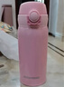 杯具熊（BEDDYBEAR）成人直飲保溫杯小容量男女學(xué)生車(chē)載戶(hù)外便攜水杯隨手杯子 短款純色杯-淡雅粉-380ml 曬單實(shí)拍圖