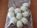 信工羊毛拋光輪布輪T型羊毛松氈百潔布小磨頭電磨機專(zhuān)用鏡面拋光打磨 羊毛松氈3*22 10支裝 曬單實(shí)拍圖
