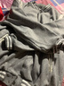 POUM美式復古學(xué)院風(fēng)設計感拼接棒球服男女同款寬松潮牌情侶夾克外套 TM-W703灰色 2XL 曬單實(shí)拍圖