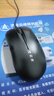 雙飛燕（A4TECH) WM-100 有線鼠標 筆記本臺式電腦辦公家用便攜鼠標 USB接口 黑色全新原裝正品 雙飛燕WM-100 曬單實拍圖