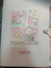 得力（deli）A4/8格便攜風(fēng)琴包 文件資料手提包資料冊(cè)收納夾 小學(xué)初高中試卷票據(jù)資料收納冊(cè) 文件保護(hù)混色PM303 曬單實(shí)拍圖