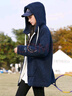 方糖姑娘高中生羊羔毛外套2024冬裝毛呢上衣連帽初中學(xué)生少女棉服加厚棉衣 66826SC藏青色(加厚) L 曬單實(shí)拍圖