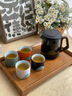 阿貍的愛(ài)茶具整套裝伴手禮商務(wù)禮品教師節(jié)禮物父親生日禮物男士送老師實(shí)用 釉畫(huà)彩文創(chuàng)茶壺一壺四杯禮盒高檔 喬遷之喜搬家禮物退休退伍紀(jì)念品 曬單實(shí)拍圖