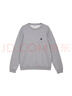 杰克·瓊斯（JACK&JONES）春季男裝衣服潮流字母純棉上衣運動衛(wèi)衣長袖打底衫多色衛(wèi)衣套頭衫 C41 珍珠花灰 XL 185 曬單實拍圖