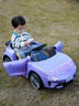 HERO THRIVE兒童電動(dòng)車(chē)四輪小汽車(chē)遙控玩具車(chē)可坐人男女孩1-6歲寶寶童車(chē) 豪華星際紫 曬單實(shí)拍圖