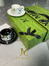網(wǎng)紅爆款鳶尾花咖啡杯情侶對杯精美禮盒套裝高檔生日新居伴手禮 鳶尾花2杯2碟（綠色禮盒） 曬單實(shí)拍圖