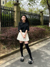 JKN大碼壓力小腿襪女春夏【強(qiáng)壓顯瘦】胖mm粗腿jk過(guò)膝長(zhǎng)筒襪1雙裝 曬單實(shí)拍圖