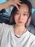 拾想朱砂吊墜女士正品本命年心經(jīng)掛件原礦紫金砂帝王砂鎖骨鏈頸鏈配飾 帝王砂心經(jīng)吊墜-黑繩款 曬單實拍圖