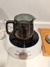 京厽精工耐熱玻璃功夫茶杯套裝主人杯茶盞家用喝茶小杯子 透明辰安壺 均碼 曬單實拍圖