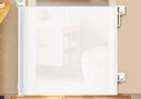 利伯頓（LIBODUN）兒童安全可伸縮安全門欄免打孔樓梯口防護(hù)欄門檔寵物柵欄 【免打孔款】白色 140cm寬-86cm高 曬單實(shí)拍圖