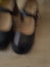 百麗（Belle）優(yōu)雅時(shí)裝瑪麗珍鞋女25春新商場(chǎng)款顯瘦方跟單鞋3A6A8AQ5 黑色 37 (235mm) 曬單實(shí)拍圖