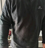 探拓（TECTOP）軟殼衣男防風(fēng)外套風(fēng)衣加絨保暖登山服夾克 云墨黑 L 曬單實(shí)拍圖