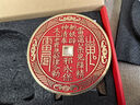 銅師傅《山鬼花錢擺件》16厘米 吉祥飾品 黃銅紫銅家居工藝品 黃銅朱砂版 曬單實(shí)拍圖
