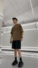 馬克華菲男鞋一腳蹬運動(dòng)半拖鞋男夏季透氣涼鞋男厚底懶人鞋子情侶老爹鞋潮 純白 41 曬單實(shí)拍圖