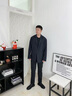 奧索卡戶外徒步速干長(zhǎng)褲男 新款微彈舒適休閑百搭長(zhǎng)褲2012412 黑色-301 170 曬單實(shí)拍圖