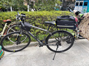 西騎者自行車馱包后貨架包山地車尾包防水駝包騎行戶外裝備 黑色升級(jí)款【20L~35L】 曬單實(shí)拍圖