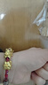 周生生七夕禮物 足金Charme串珠南瓜車金珠子黃金轉(zhuǎn)運珠手串83632C定價 曬單實拍圖