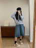 Walker Shop奧卡索休閑鞋女板鞋復(fù)古增高厚底德訓(xùn)鞋女百搭平底休閑運(yùn)動板鞋女 淺沙色 37 曬單實(shí)拍圖