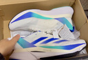 阿迪達斯（adidas）男鞋 ADIZERO ADIOS PRO 4 輕便透濕排汗緩震競速馬拉松碳柱跑鞋 JR1251/閃光藍/亮檸檬黃/淺薄荷色 44.5 曬單實(shí)拍圖