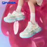 FILA FUSION斐樂潮牌官方女鞋BIANCO硬糖鞋透氣2024夏季休閑鞋跑步鞋 曬單實拍圖