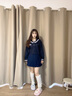 chikoku新款蘋果鯊拉鴛鴦拖鞋女夏季厚底戶外室內(nèi)防滑靜音情侶涼拖鞋男 粉藍(lán)鴛鴦配 40-41 【適合40-41碼】 曬單實(shí)拍圖