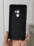 龐卡 適用小米MIX2手機殼小米mix2直邊液態(tài)硅膠鏡頭全包耐磨防摔超薄軟殼男女款保護套極簡(jiǎn)約純色外殼 【石墨黑】單殼 曬單實(shí)拍圖