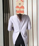 佑游瑜伽服女長(cháng)袖運動(dòng)罩衫秋冬健身速干上衣發(fā)帶二件套J34004Y紫色M 曬單實(shí)拍圖