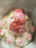 優(yōu)膳坊壽桃饅頭生日老人祝壽蛋糕膠東花餑餑中式壽宴過壽面食花饃饃禮物 桃喜連連（約3斤） 曬單實拍圖