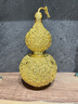 梟庭閣全銅擺件《花絲吉祥葫蘆》客廳玄關(guān)辦公室桌面裝飾品送禮禮品 花絲吉祥葫蘆 寬11高24重0.65kg 曬單實(shí)拍圖