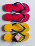 havaianas哈唯納【gigi同款】Brasil Logo巴西元素夾腳人字拖夏親子款 1740-流行黃色 39-40 巴西碼 曬單實拍圖