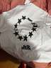 H&M男裝女裝T恤春季印花棉質(zhì)中等克重落肩寬松短打底衫情侶1227157 白色/星星 S 170/92 曬單實(shí)拍圖