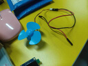 R300C微型小型直流電機馬達小風扇手工制作diy帶線電機高速馬達 R300C 微型直流電機馬達帶線和端子1個+扇葉 曬單實拍圖