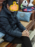 中鑫珠寶黃金樹葉耳環(huán)女足金999.9耳圈長款金耳墜送媽媽流蘇金飾 【現(xiàn)貨】4.38g 曬單實(shí)拍圖
