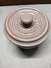 琺寶（staub）廚房陶瓷儲(chǔ)物罐系列調(diào)味料盒調(diào)料罐茶盒米盒谷物豆類鏟勺收納盒 儲(chǔ)物罐500ml 蜜桃粉 曬單實(shí)拍圖