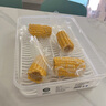 MRUN麥潤食品級抗菌包子饅頭保鮮盒餃子早餐專用收納盒大容量冷凍冰箱用盒 4L單個裝透明【帶抗菌更放心】 曬單實拍圖