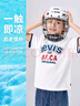Levi's【涼感透氣】李維斯兒童男童短袖T恤2025夏季新款運動(dòng)上衣女 明亮白 150 /72 【建議身高140-152cm】 曬單實(shí)拍圖