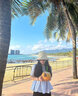 貓人帽子女遮陽帽漁夫夏季出游百搭優(yōu)雅蝴蝶結(jié)防曬盆帽顯臉小太陽帽 米色 均碼 帽圍（56-59cm) 曬單實(shí)拍圖