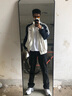 錯搭牛仔褲男夏季薄款休閑男士2025新款美式寬松直筒褲男闊腿褲子男生 黑色 XL 曬單實拍圖