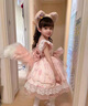 G.DUCKKIDS小黃鴨童裝洛麗塔公主裙女童連衣裙秋裝琳娜貝爾衣服兒童裙子春秋 玲娜貝爾洛麗塔【單件】 100 尺碼2~3歲【90-100cm】cm 曬單實(shí)拍圖