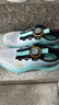 安踏兒童馭風(fēng)輕質(zhì)跑鞋春夏季新款男中大童青少年減震回彈旋鈕運動(dòng)鞋子 安踏白/熒光水綠 【馭風(fēng)跑鞋】 39 （腳長(cháng)245mm) 曬單實(shí)拍圖