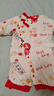 AMI嬰兒連體衣服過(guò)年秋冬季棉服外出0一3個(gè)月寶寶新生兒爬服嬰兒哈衣 事事如意 59cm【建議寶寶體重：6-10斤】 曬單實(shí)拍圖