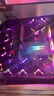 瓦爾基里（VALKYRIE）VK X12W X12R黑白機箱風(fēng)扇散熱器CPU風(fēng)扇 PWM 四角發(fā)光ARGB神光同步 正反向 全包裹減震墊 FDB軸承 X12黑 正葉 神光同步/4角發(fā)光 曬單實(shí)拍圖