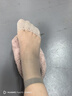 夢(mèng)娜夢(mèng)娜包芯腳尖透明短絲襪女夏季超薄透明絲襪女士水晶絲短襪女襪子 棉底-都市灰 10雙 曬單實(shí)拍圖