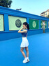 威爾勝（Wilson）官方25夏季新款女士MIDTOWN蜜糖帶底褲球袋一體織網(wǎng)球運(yùn)動(dòng)半身裙 經(jīng)典亮白色 WW00160331WT1 M /170/70A 曬單實(shí)拍圖