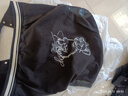 卡賓男裝 卡通刺繡夾克2024秋冬新款寬松外套潮流棒球服H 煤黑色01 XL /180/52 曬單實(shí)拍圖