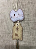 暢印好運小貓御守不織布diy手工高顏值創(chuàng)意裝飾書包掛件送閨蜜禮物 【幸運小熊】掛件材料包 曬單實拍圖