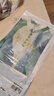 金菊桑蠶絲100%真絲新中式25春夏新款立領(lǐng)七分袖不規(guī)則暈染襯衫女T恤 曬單實(shí)拍圖